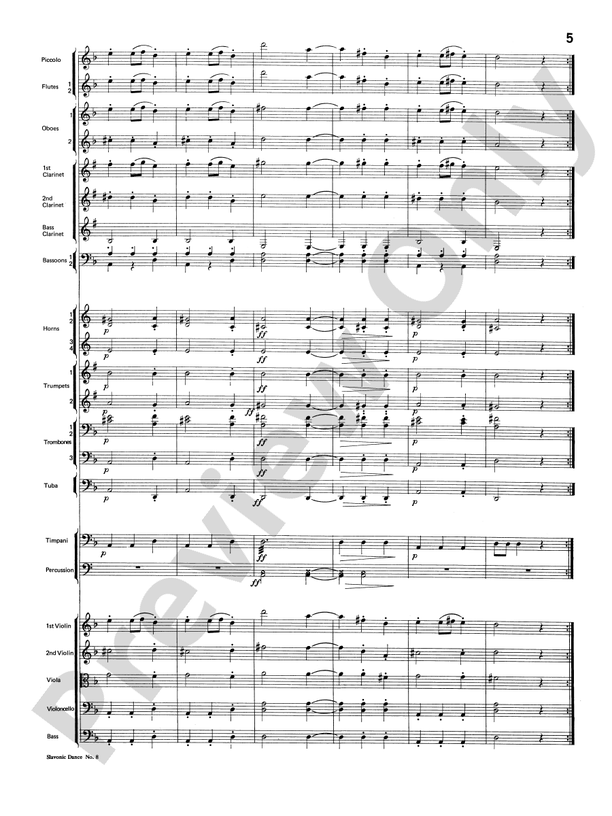 Slavonic Dance No. 8