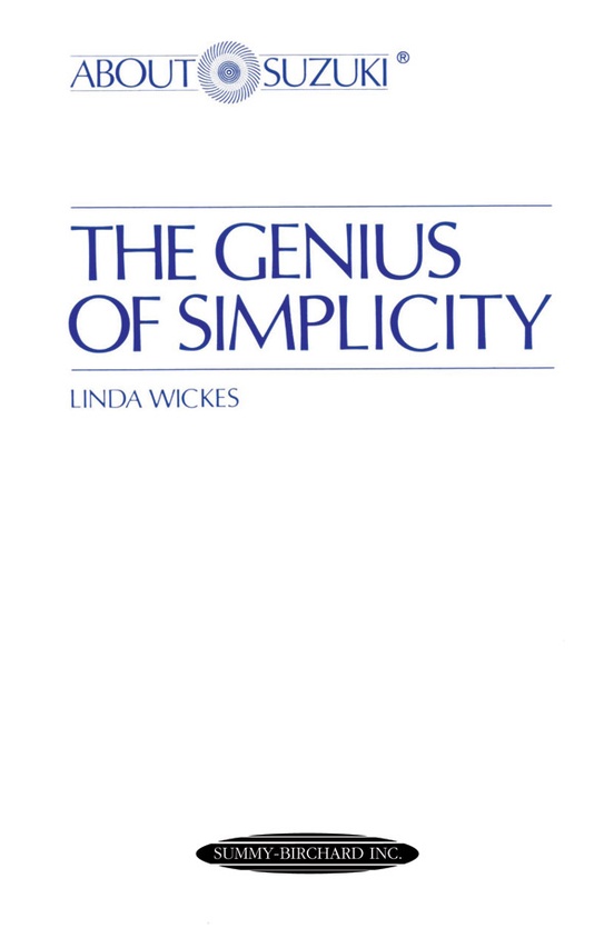 The Genius of Simplicity