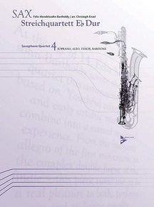 Sax Streichquartett E-flat Dur