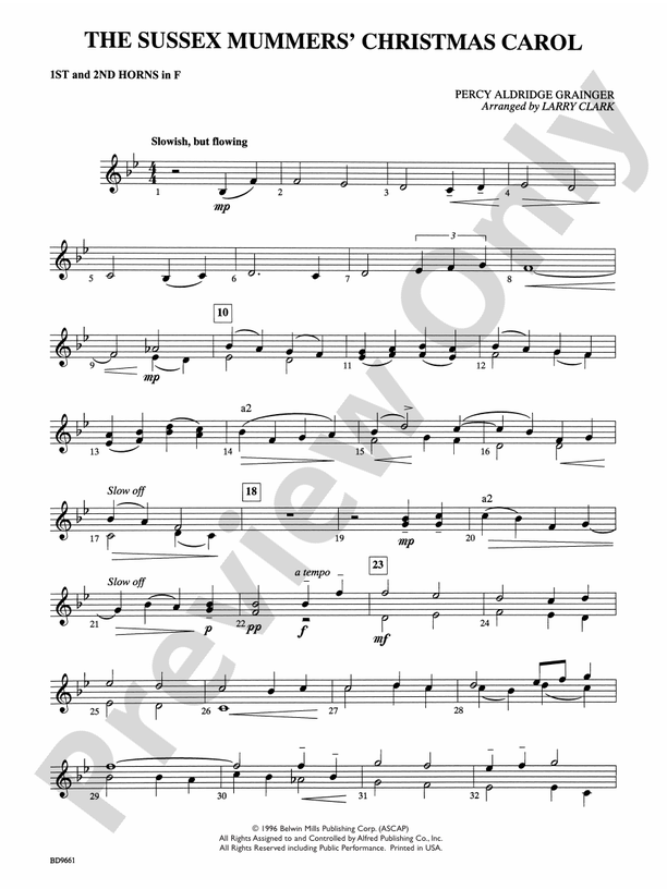 Sussex mummers christmas carol program notes