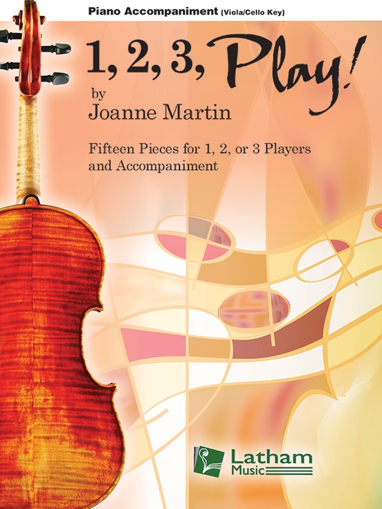 1, 2, 3, Play! - Viola/Cello Key Piano Accompaniment