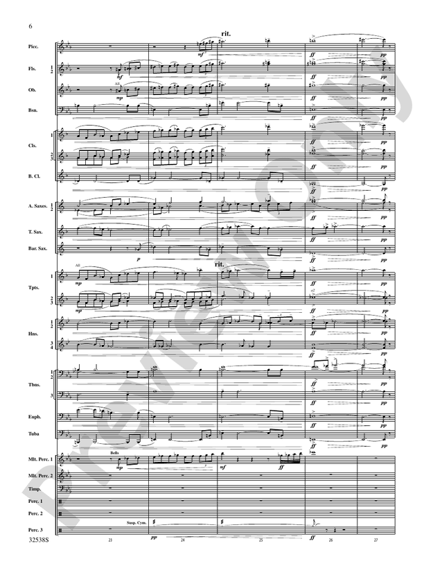 Ghost Dances Concert Band Conductor Score And Parts Roland Barrett