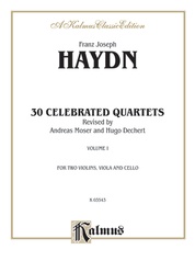 Sixteen Easy String Quartets, K. 155, 156, 157, 158, 159