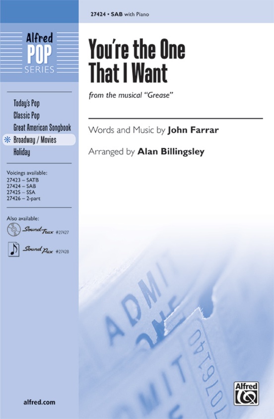 You're the One That I Want