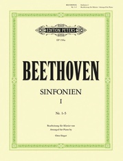 Symphonies Vol. 1, Nos. 1-5 arranged for piano