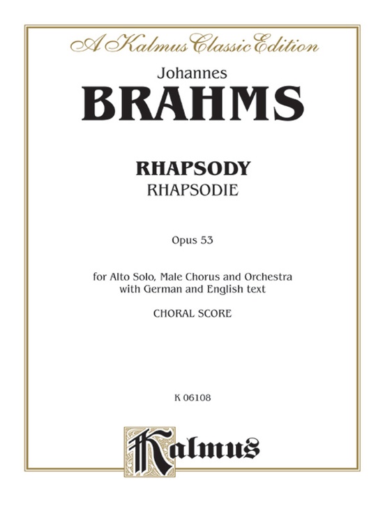 Rhapsody (Rhapsodie), Opus 53