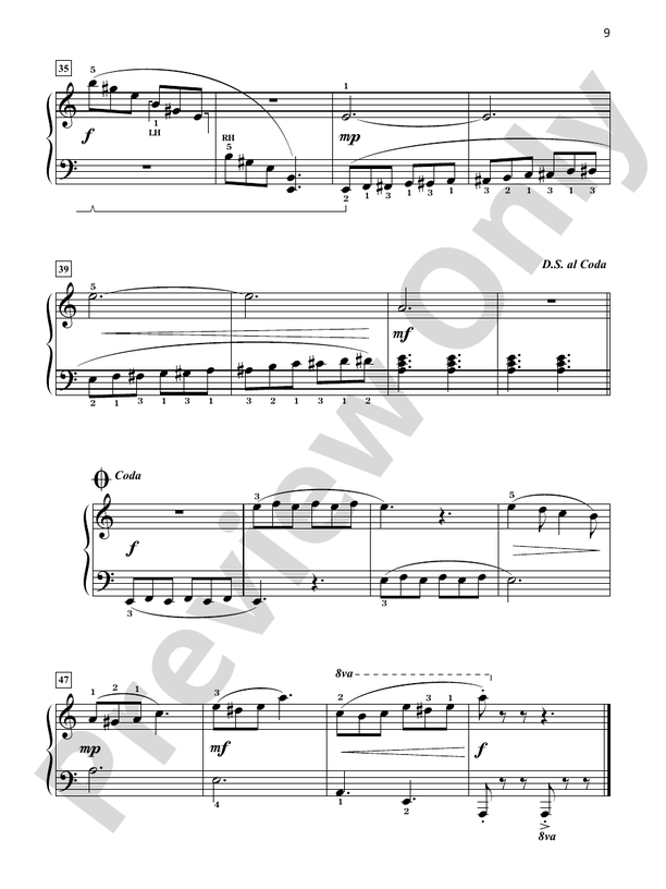 End Game sheet music for piano solo (PDF-interactive)