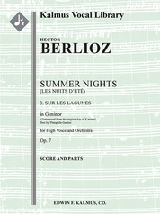 Summer Nights, Op. 7 (Les nuits d'ete): 3. Sur les Lagunes [transposed in G minor]