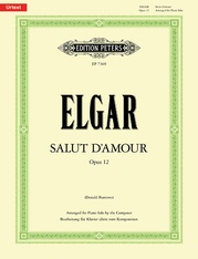 Salut d'amour Op. 12 (Arranged for Piano Solo by the Composer)