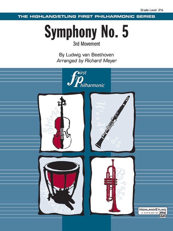 Symphony No. 5: E-flat Alto Saxophone: E-flat Alto Saxophone