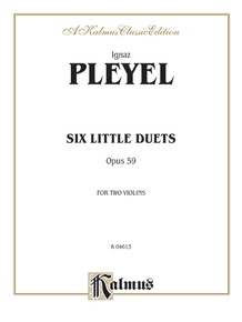 Six Little Duets, Opus 59