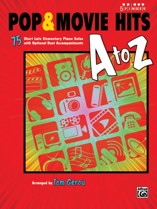 Pop Movie Hits A To Z Piano Book