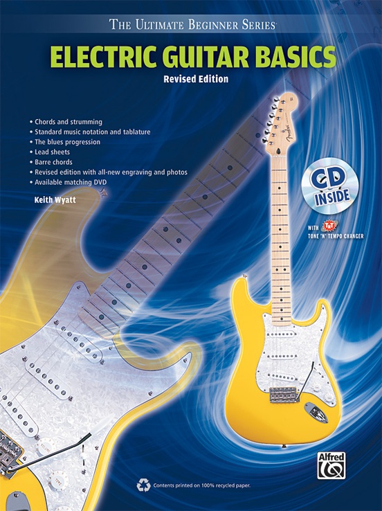 Ultimate Beginner Series Electric Guitar Basics Guitar Book & CD