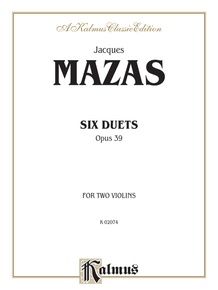 Mazas: Six Duets, Op. 39