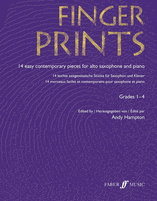 Fingerprints for Alto Saxophone and Piano, Grade 1-4
