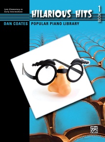 Dan Coates Popular Piano Library: Hilarious Hits, Book 1