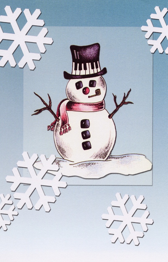 Schaum Recital Programs (Blank) #57: Snowman
