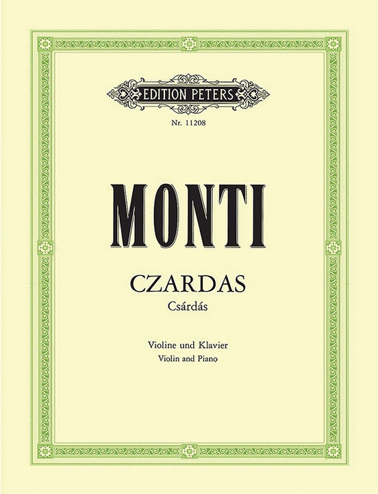 Czardas (Csárdás) for Violin and Piano