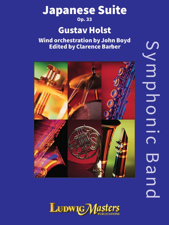 Japanese Suite, Op.33: Concert Band Score & Parts: Gustav Holst