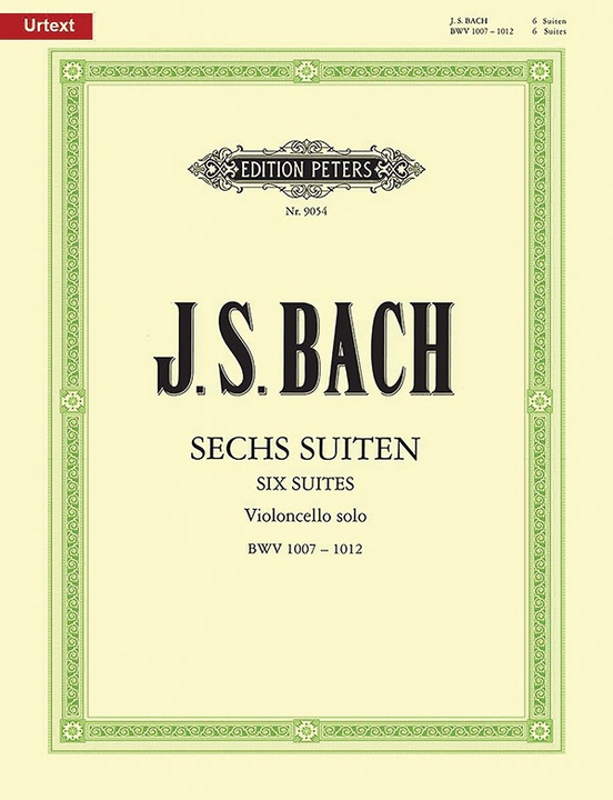 Cello Suites BWV 1007-1012 for Cello Solo: Cello (Solo): Johann Sebastian  Bach