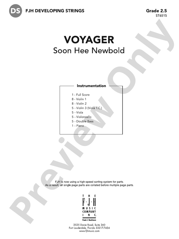 Voyager: Score