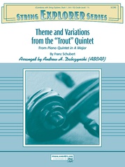 Theme and Variations from the "Trout" Quintet