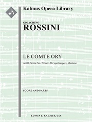 Le Comte Ory: Act II, Scene 7 Duet: Ah quel respect, Madame (soprano, tenor) (excerpt)