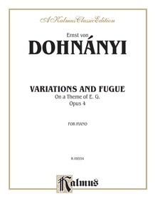 Variation & Fugue on a Theme of E. G., Opus 4