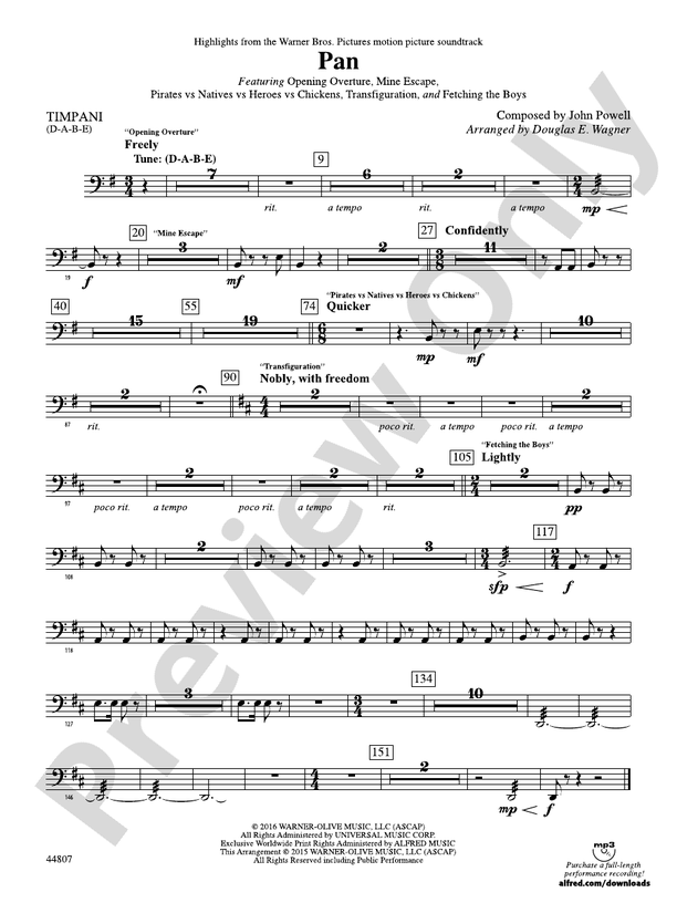 Pan Highlights from the Warner Bros. Pictures Motion Picture