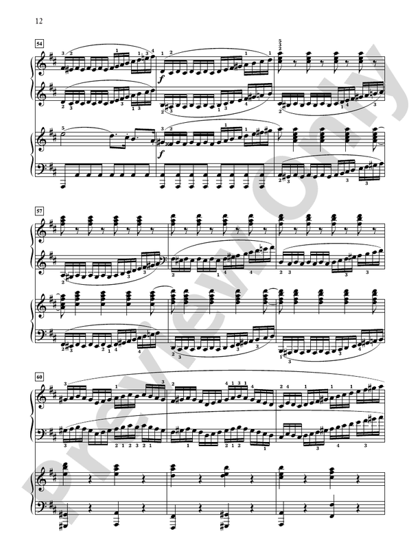 Mozart: Sonata in D Major, K. 448 - Piano Duo (2 Pianos, 4 Hands)