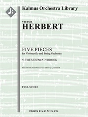 Five Pieces for Cello and Orchestra: V. The Mountain Brook