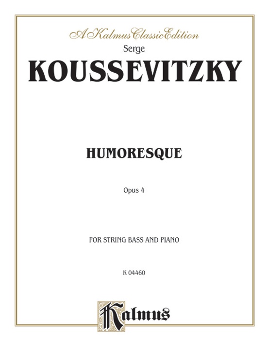 Humoresque, Opus 4