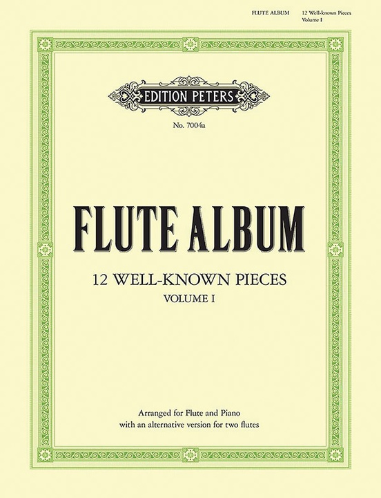 Flute Album: 12 Well-known Pieces (Arr. for Flute & Piano or 2 Flutes), Vol. 1