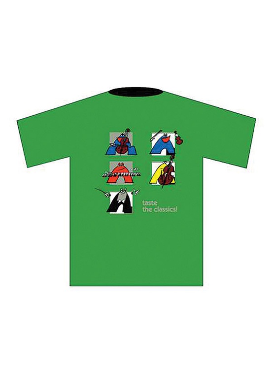 Taste the Classics! T-Shirt: Green (Medium)
