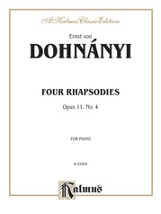 Dohnányi: Rhapsody, Op. 11, No. 4