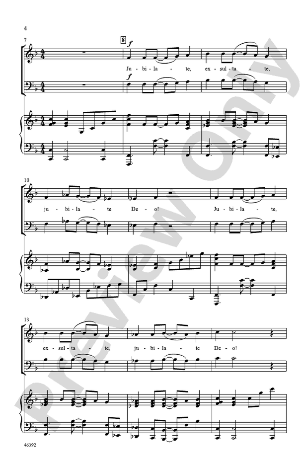 Jubilate, Exsultate!