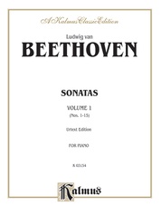 Sonatas (Urtext), Volume I