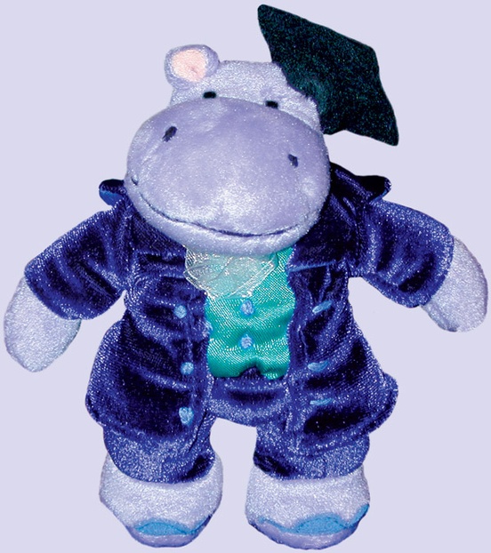 stuffed hippo toy