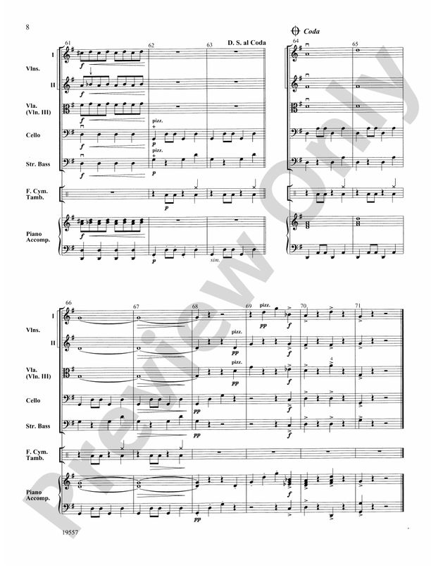 Sahara Crossing: Score: String Orchestra Score - Digital Sheet