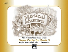 Musical Adventures Game: Game Cards, Level 3