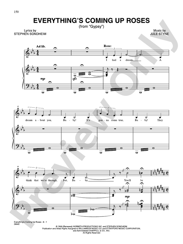 Everything's Coming Up Roses (From 