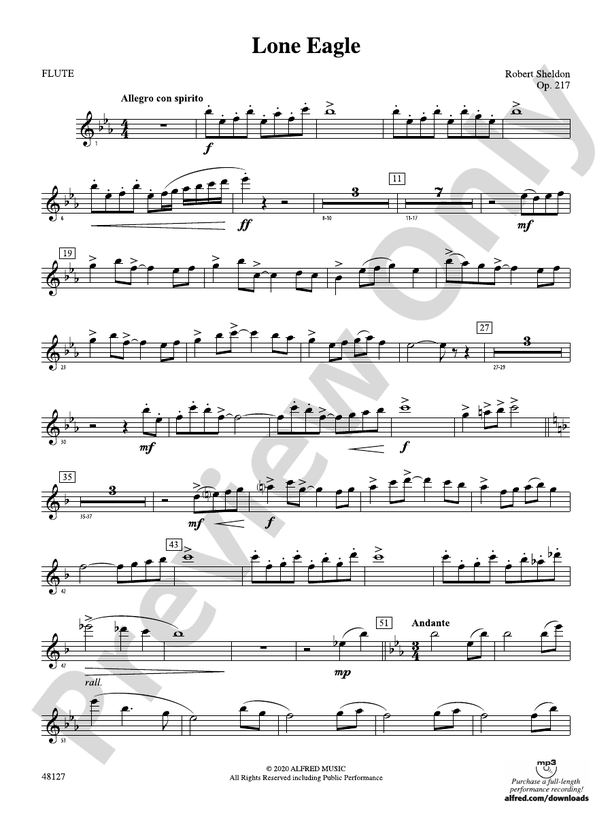 Lone Eagle: Flute