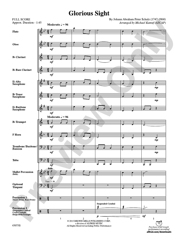 glorious-sight-score-concert-band-score-digital-sheet-music-download