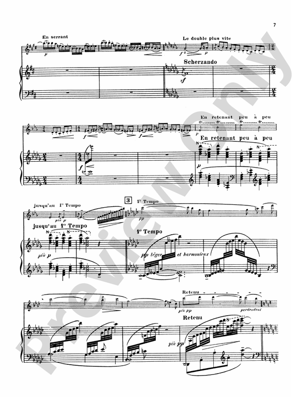 HENLE VERLAG DEBUSSY Première Rhapsodie E Petite Pièce | Per Clarinetto E Pianoforte | Spartito Musicale - Foto 4