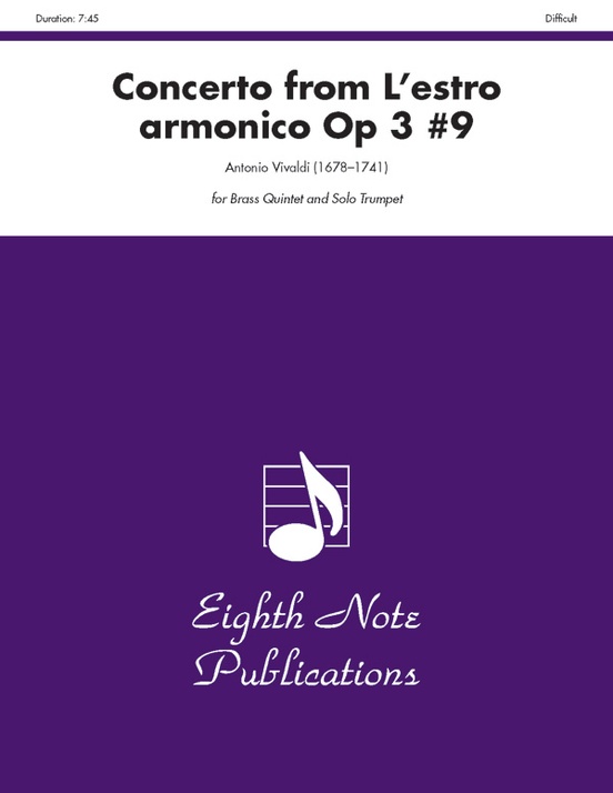 Concerto (from L'estro Armonico, Op 3 #9)