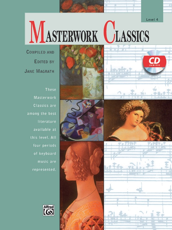 Sheet　Level　Valery　Masterwork　4:　Classics,　CD:　Piano　Book　Lloyd-Watts　Music