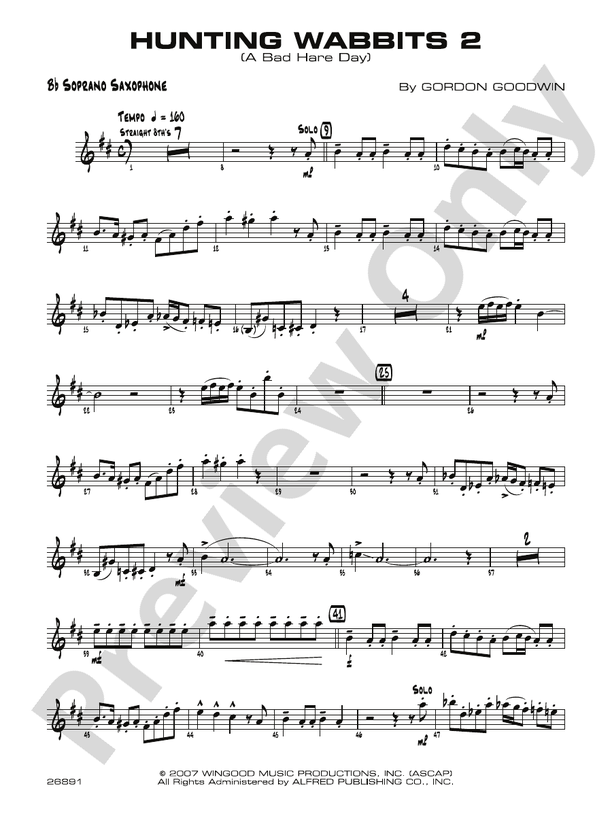 100 Bad Days Sheet music for Saxophone alto (Solo)