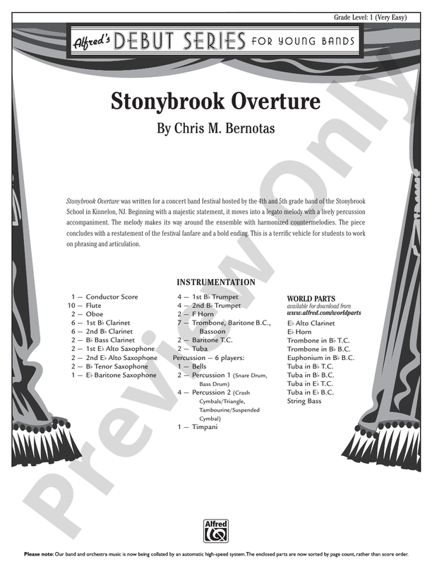 Stonybrook Overture