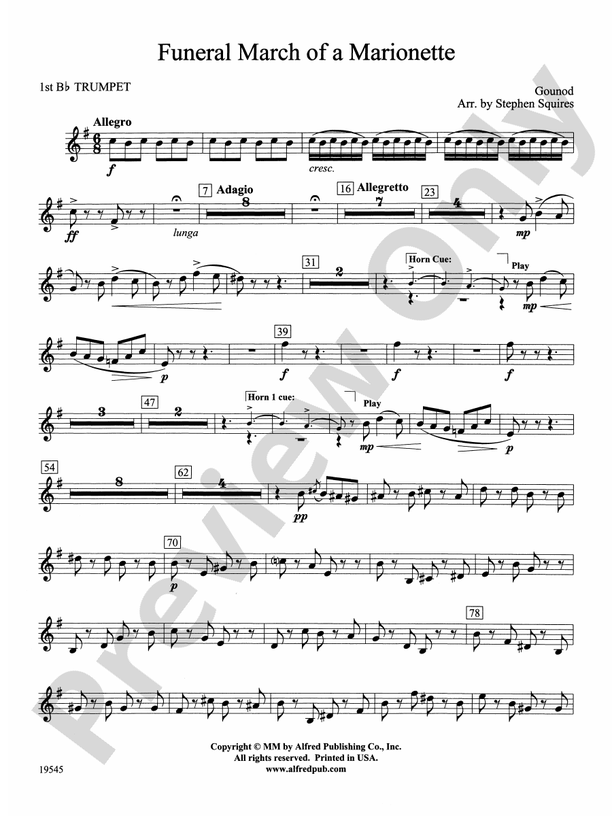 Funeral March of a 1st Bflat Trumpet 1st Bflat Trumpet
