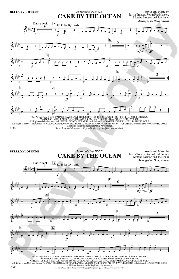 Cake by the Ocean: B-flat Bass Saxophone